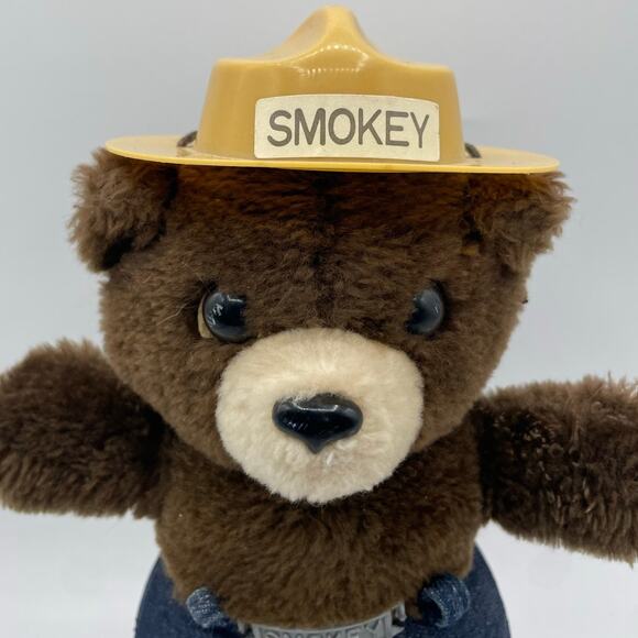 Vintage Dakin Smokey Bear Plush - Picture 3 of 5
